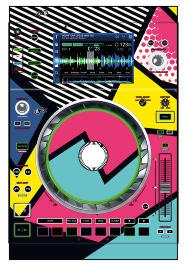 Denon DJ SC 5000 Skin Comic